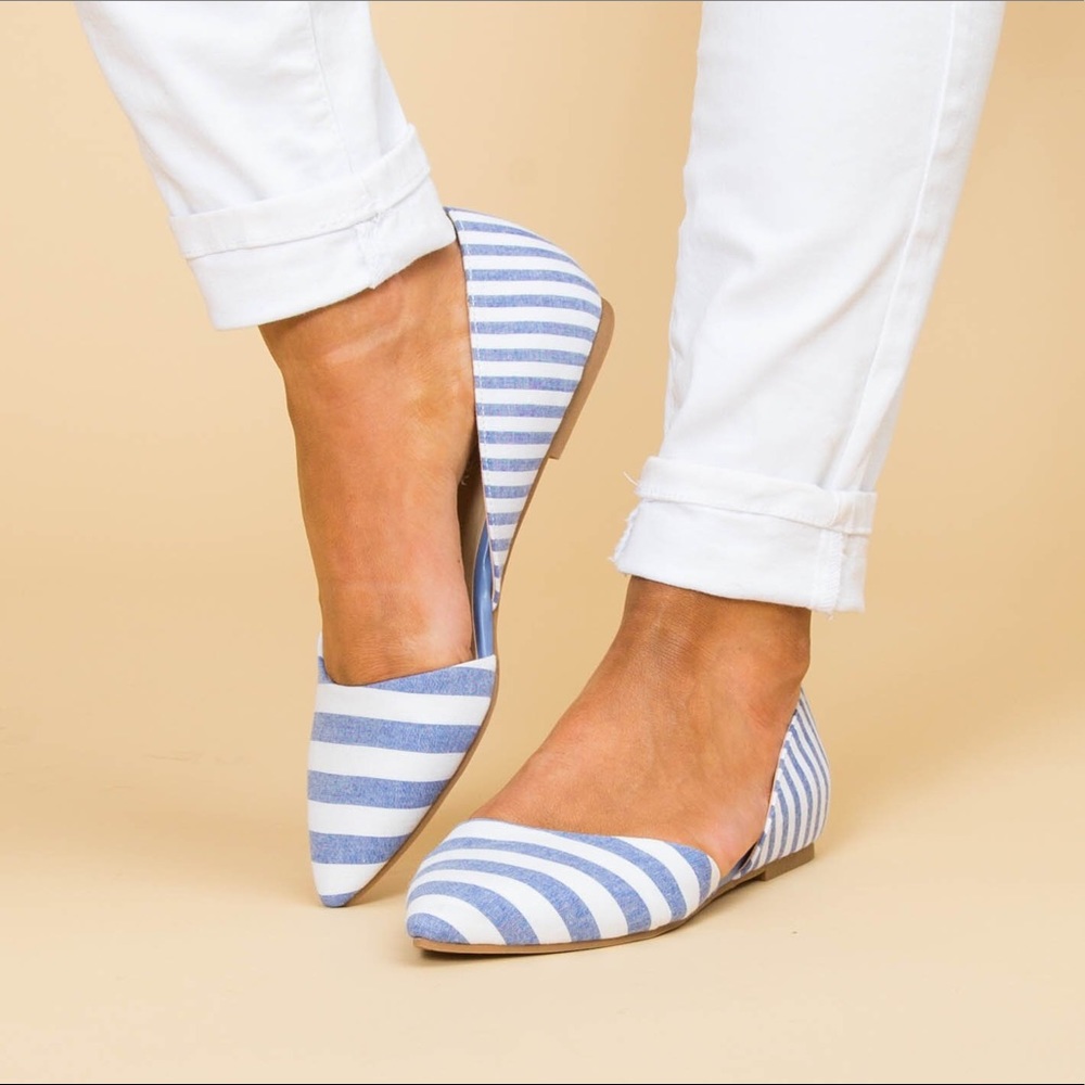 CHINESE LAUNDRY ELLIOTT STRIPE FLAT